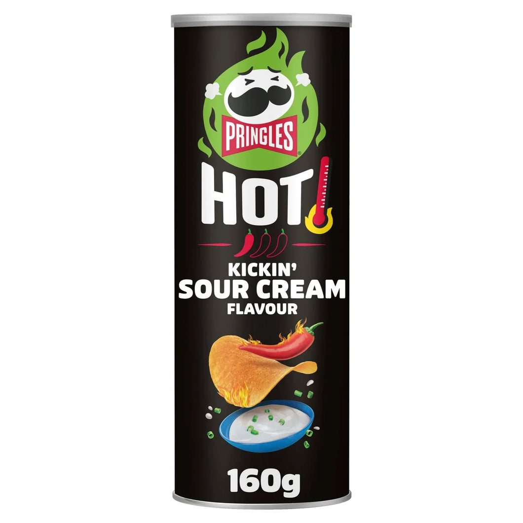 Pringles Hot Kickin' Sour Cream 160g