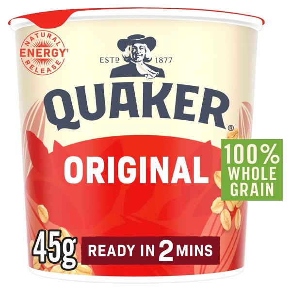 Quaker Oat So Simple Original Porridge Cereal Pot 45g
