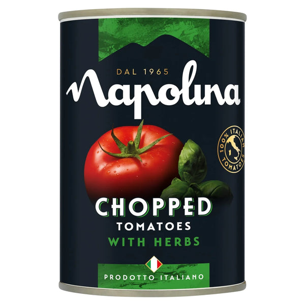 Napolina Chopped Tomatoes with Herbs, 400g