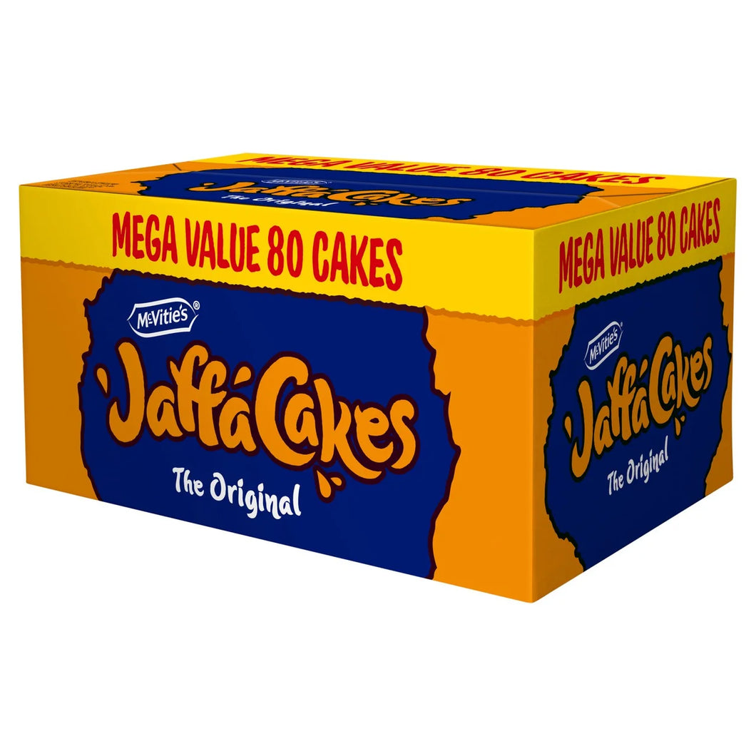 McVitie's Jaffa Cakes Original Biscuits Mega Pack - 80 per pack