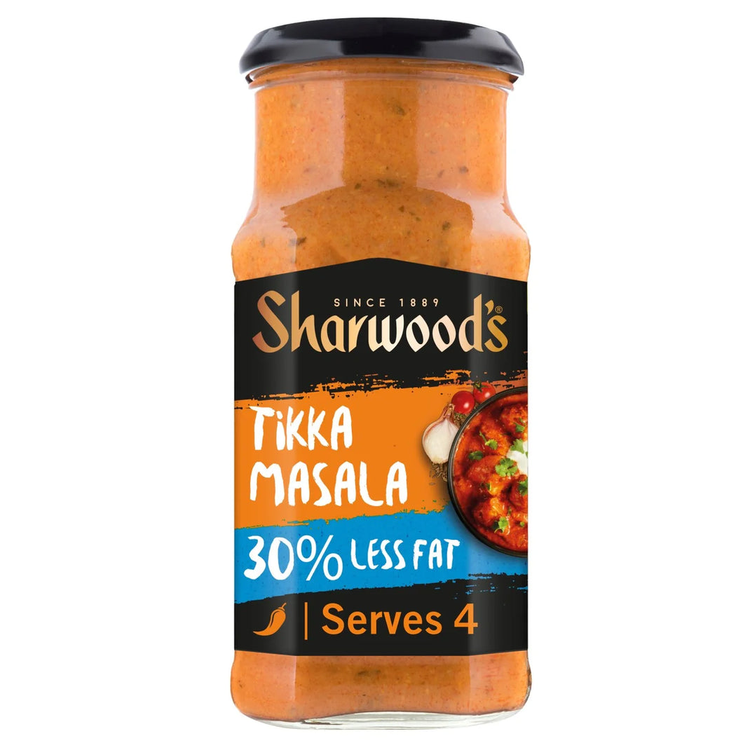 Sharwood's Reduced Fat Indian Tikka Masala Curry Cooking Sauce 420g