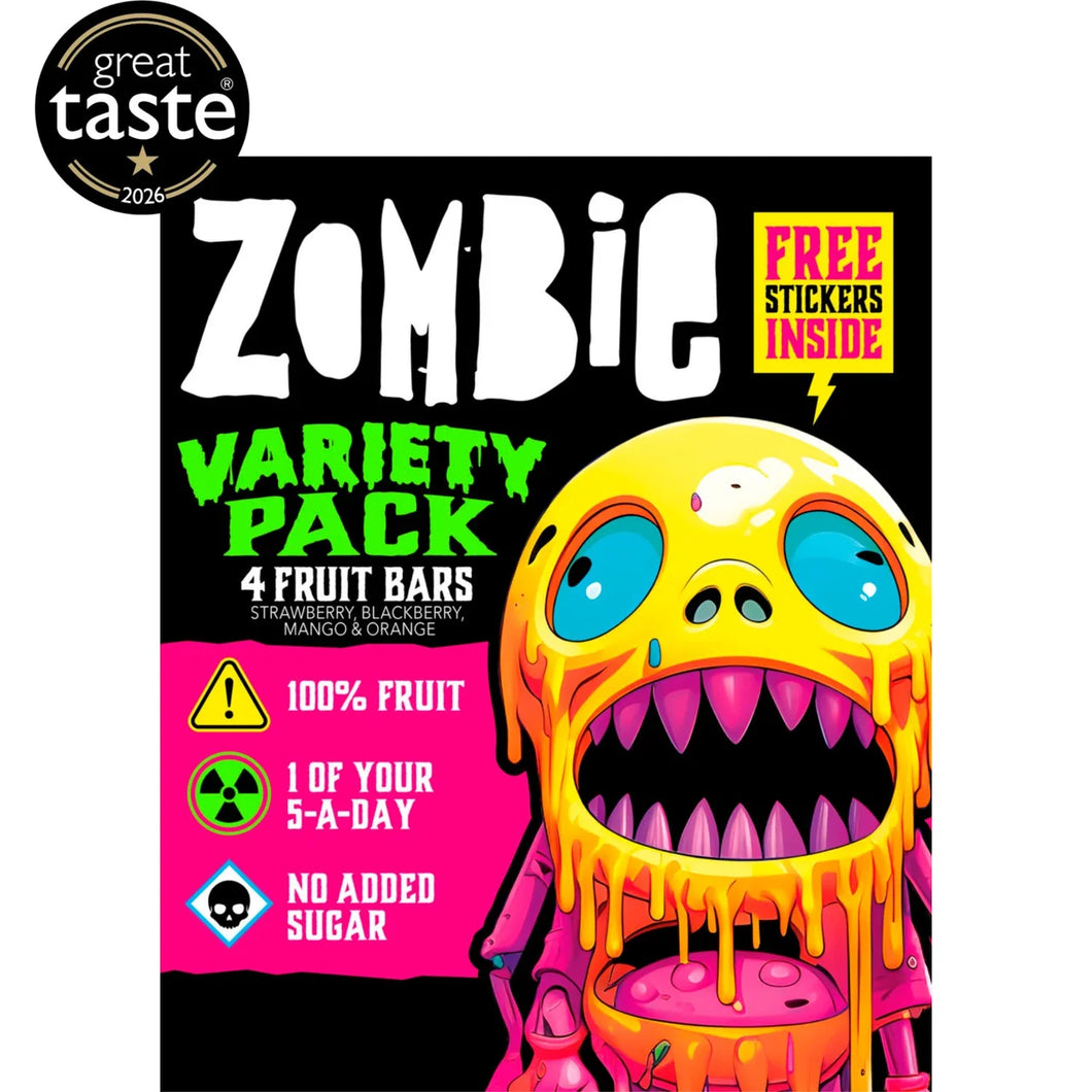 Zombie Fruit Bars Variety Multipack 4 x 25g