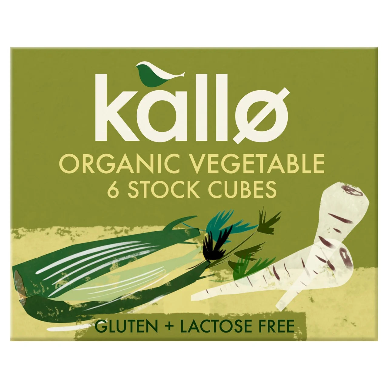 Kallo Organic Vegetable Stock Cubes 66G