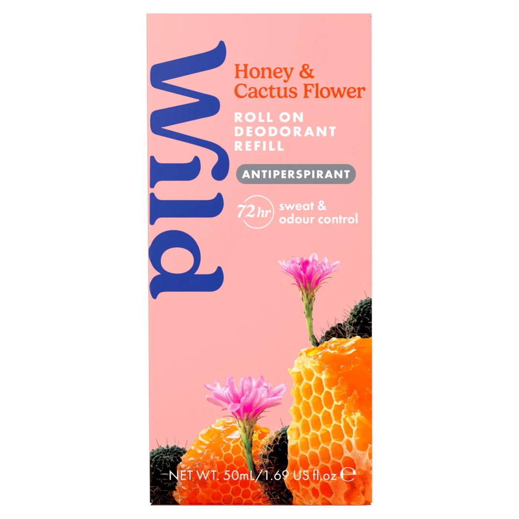 Wild Honey & Cactus Flower Antiperspirant Roll On Refill 50ml