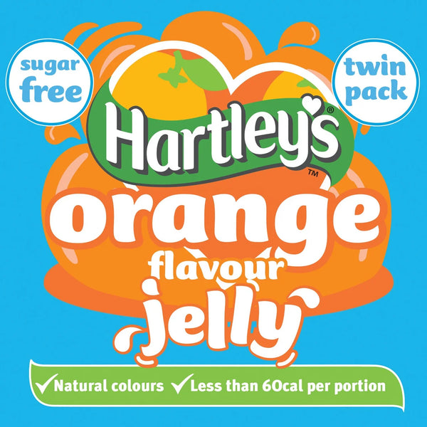 Hartley's Sugar Free Orange Jelly Crystals 23g