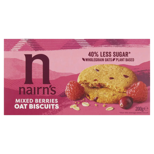 Nairn's Oat Mixed Berries Biscuits, 200g