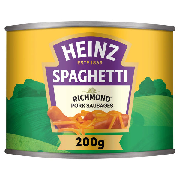 Heinz Spaghetti & Richmond Sausages 200g