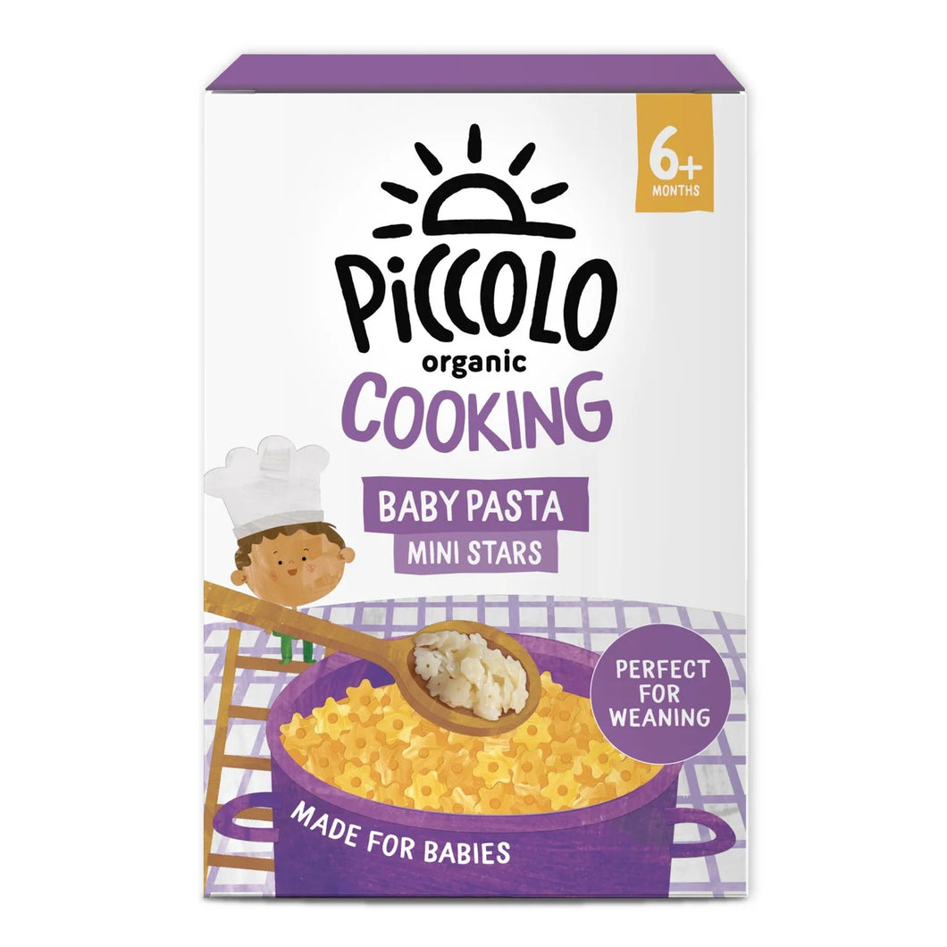 Piccolo Mini Stars Pasta 6+ Months - 300g