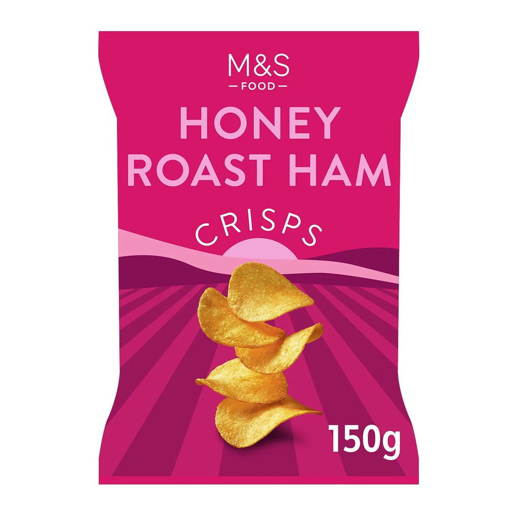 M&S Honey Roast Ham Flavour Crisps, 150g