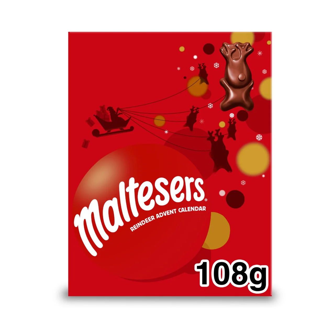 Maltesers Reindeer Chocolate Christmas Advent Calendar - 108g