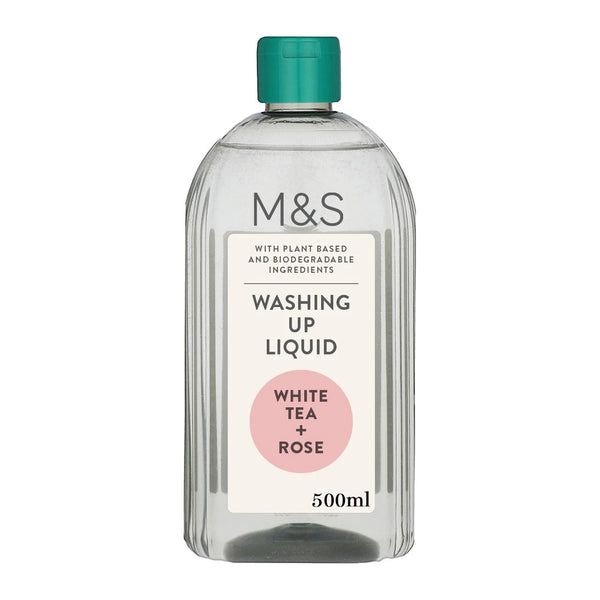 M&S White Tea & Rose Washing Up Liquid - 500ml
