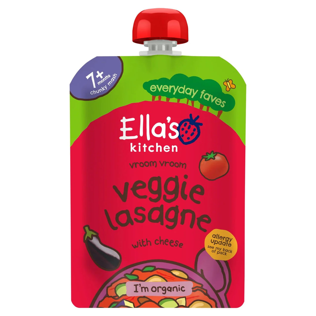 Ella's Kitchen Veggie Lasagne Baby Food Pouch 7+ Months - 130g