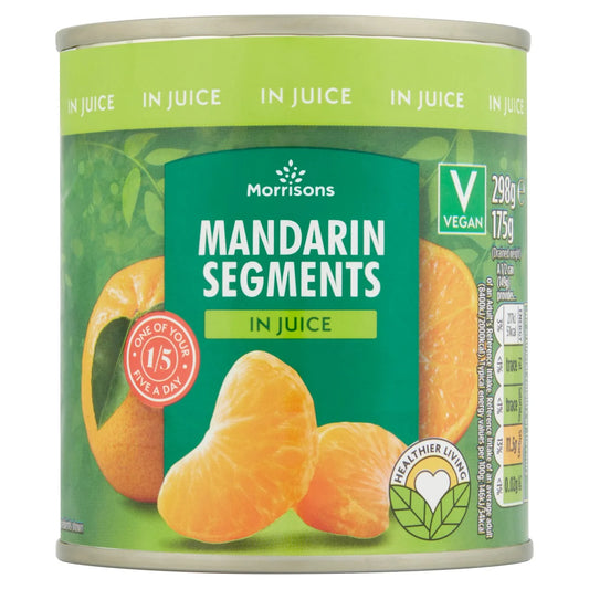 Morrisons Mandarins In Juice (298g)