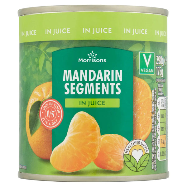 Morrisons Mandarins In Juice (298g)