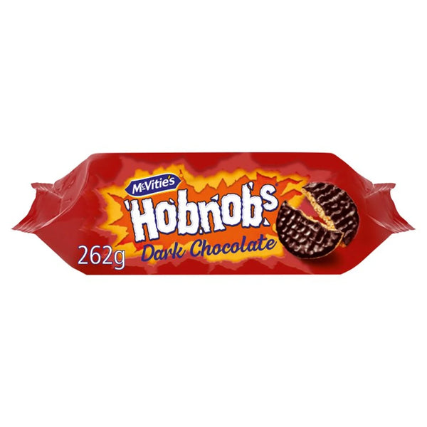 McVitie's Hobnob's Biscuits The Oaty One Dark Chocolate, 262g