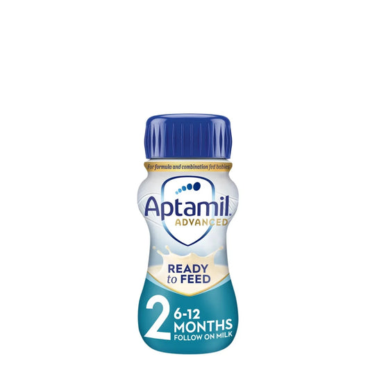 Aptamil Advanced 2 Follow On Formula Baby Milk Liquid 6-12 Months 200ml