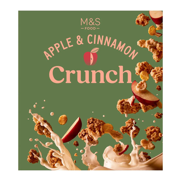 M&S Apple & Cinnamon Crunch, 500g