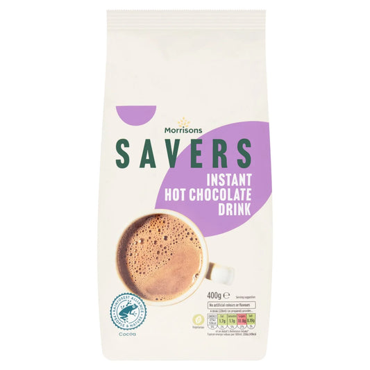 Morrisons Savers Instant Hot Chocolate Drink, 400 g