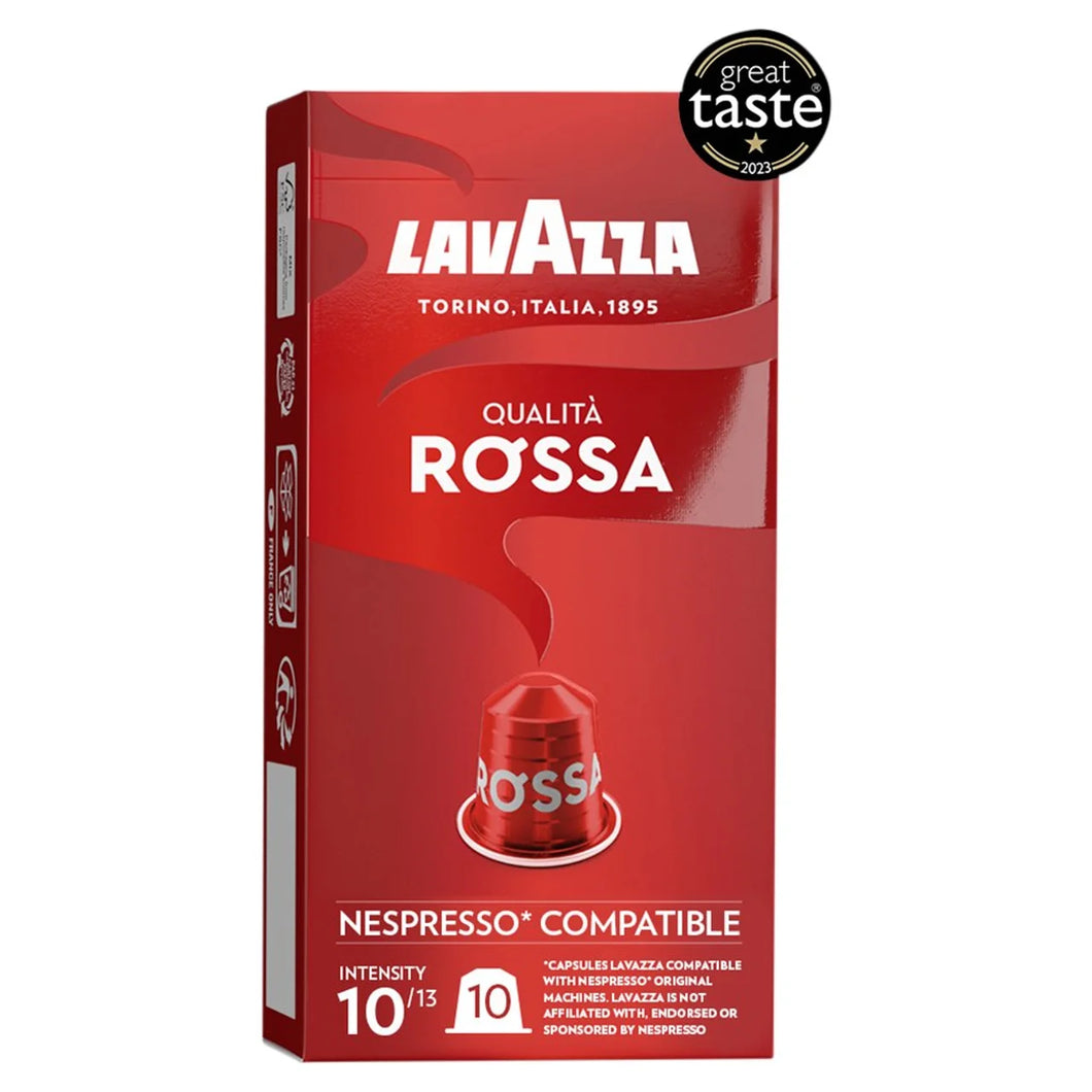 Lavazza Qualita Rossa Nespresso Compatible Capsules, 57g