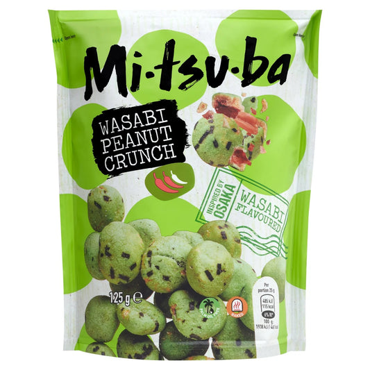 Mitsuba Wasabi Peanut Crunch, 125g