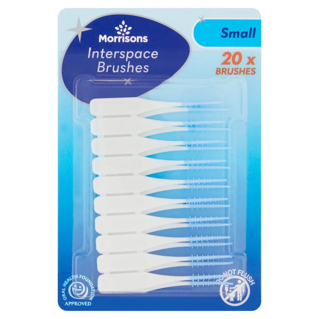 Morrisons 20 Small Interspace Brushes
