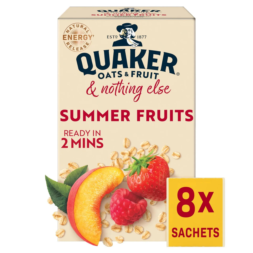 Quaker Oats Summer Fruits Sachets 8 per pack