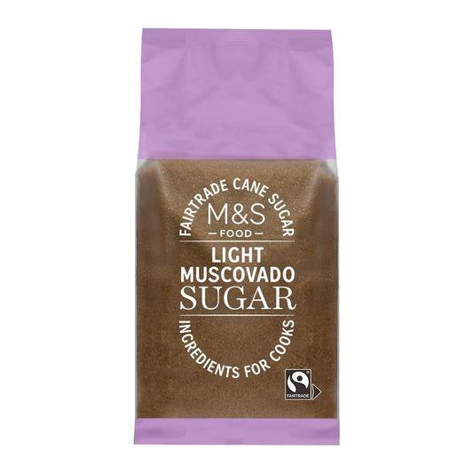 M&S Fairtrade Light Muscovado Sugar, 500g