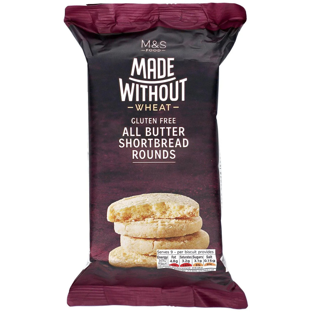 M&S Food Made Without Biscuits: Shortbread, Ginger Snaps, Chocolate Chunk Cookies