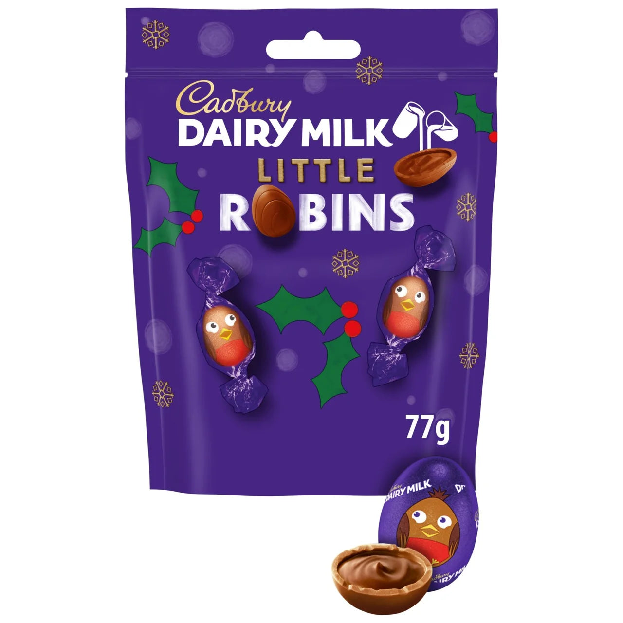 Cadbury Dairy Milk Little Robins Chocolate Bag - 77g