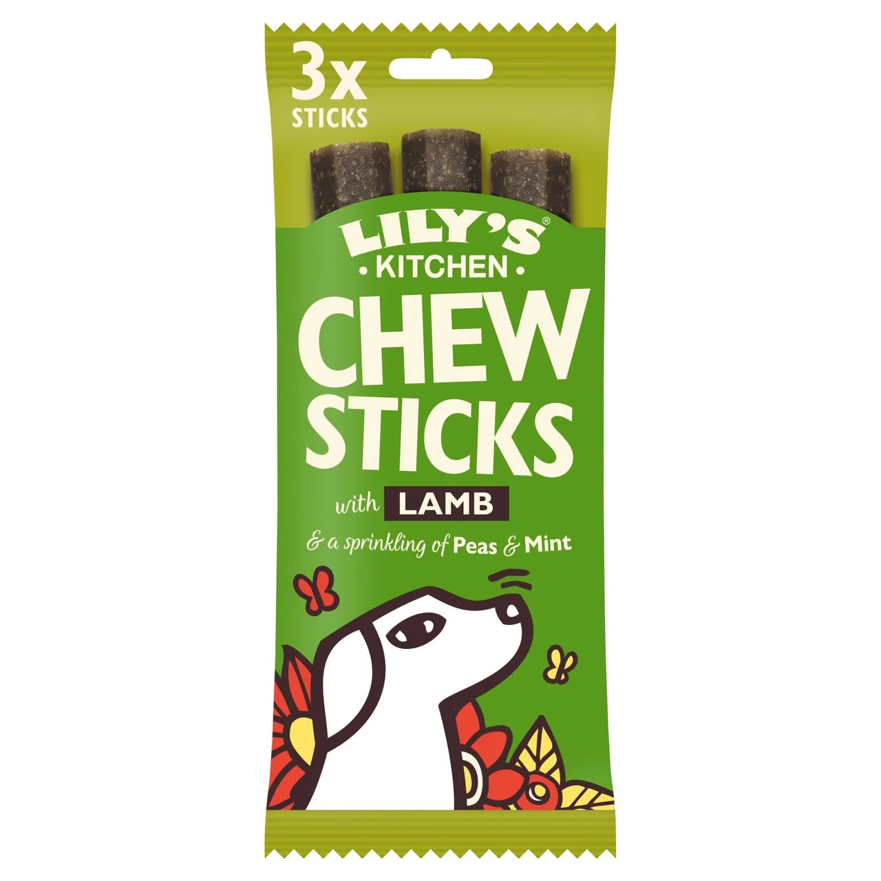 Lily's Kitchen Chew Sticks with Lamb for Dogs - 120g