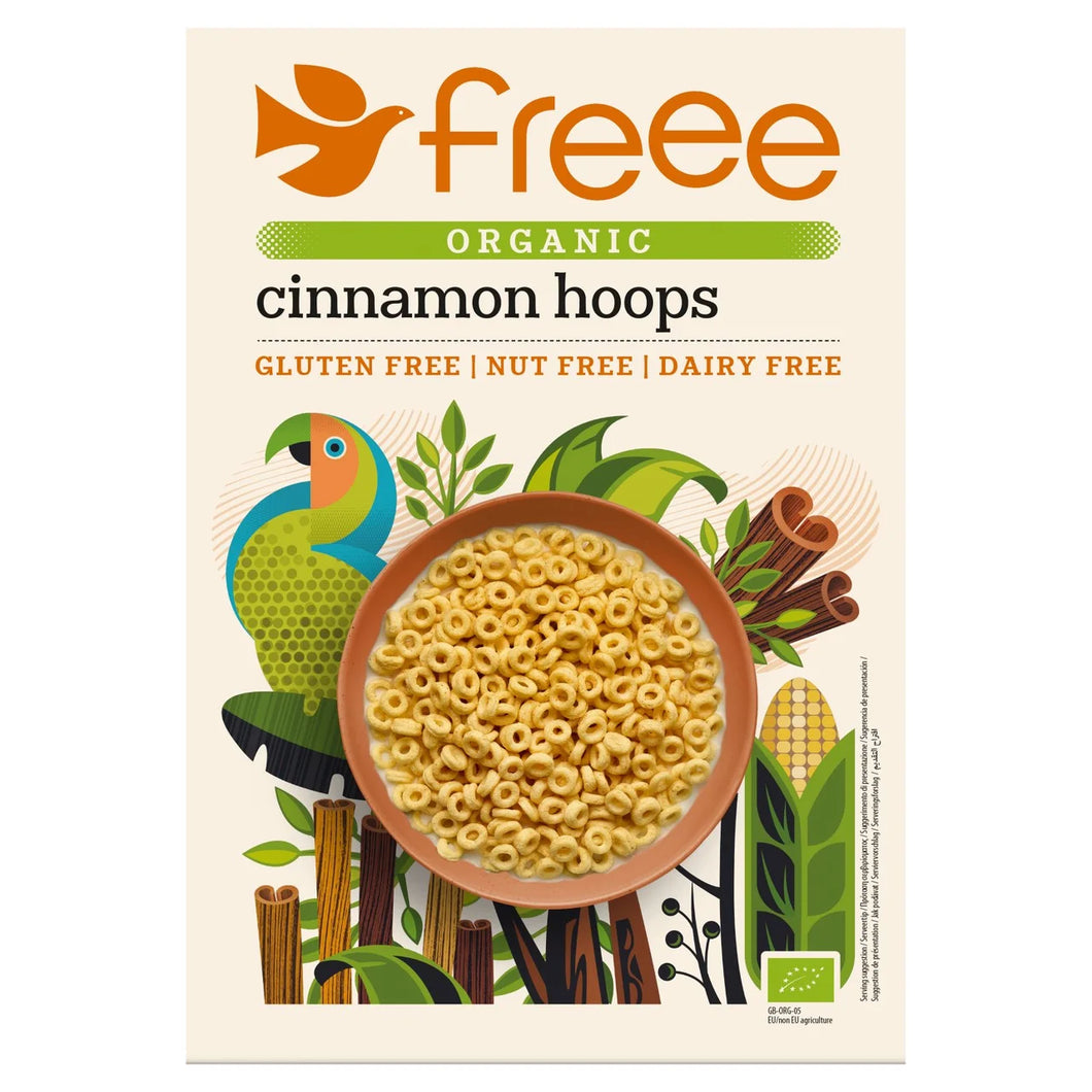 Freee Cinnamon Hoops 300g