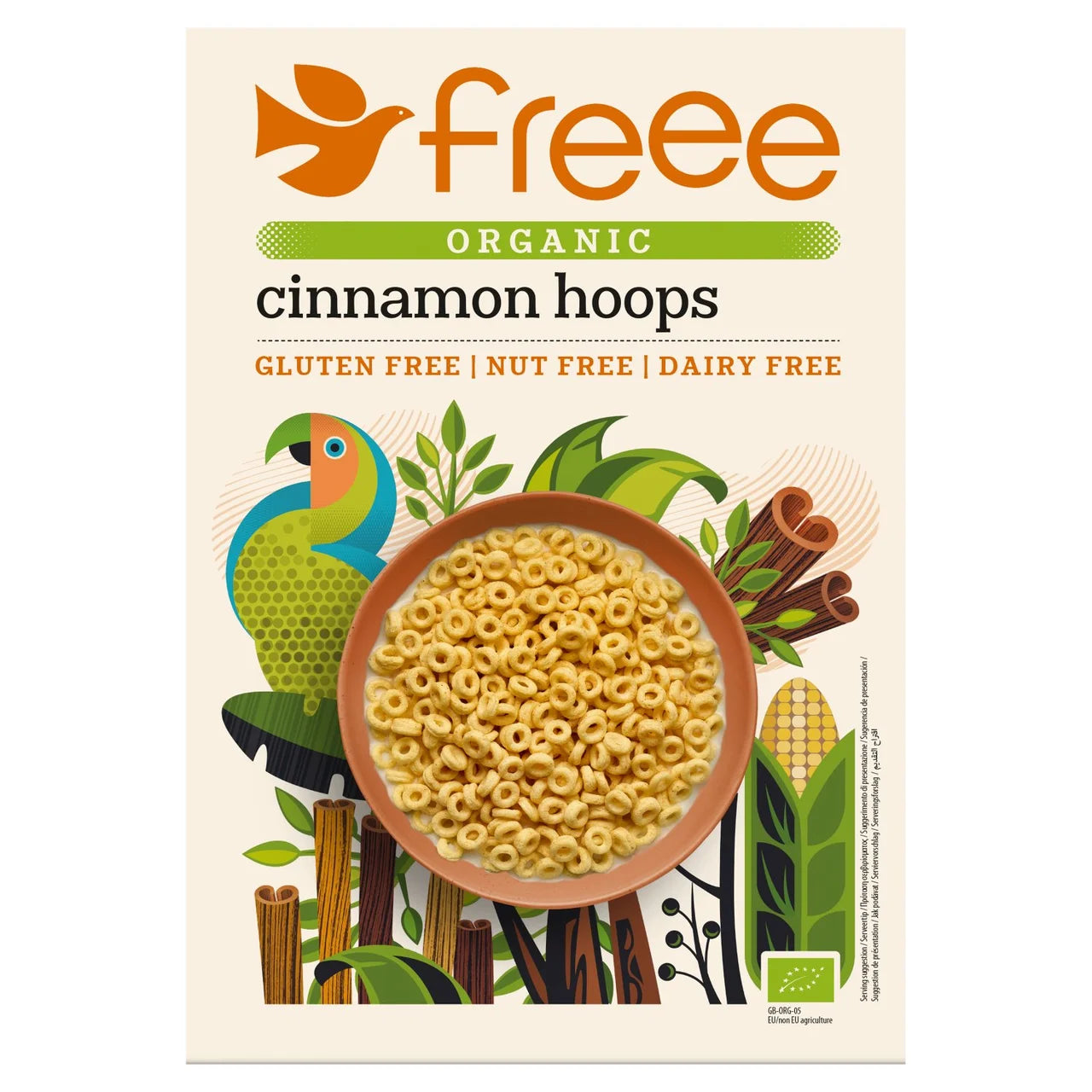 Freee Cinnamon Hoops 300g