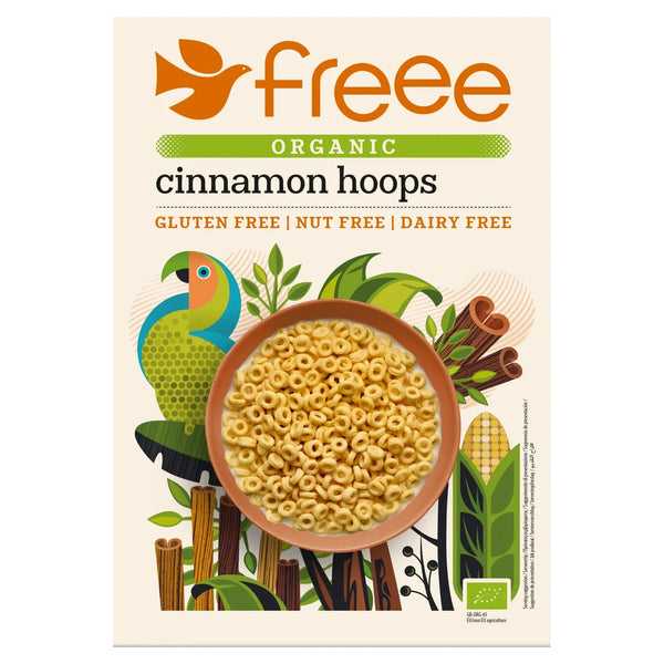 Freee Cinnamon Hoops 300g