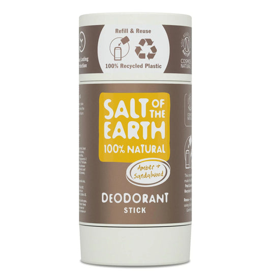 Salt of the Earth Amber & Sandalwood Natural Deodorant Stick - 84g