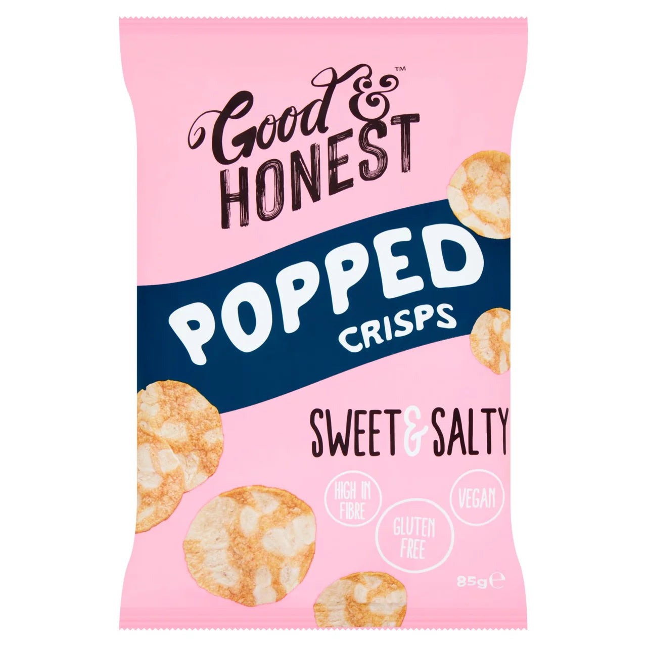 Good & Honest Popped Crisps - Sweet & Salty 85g
