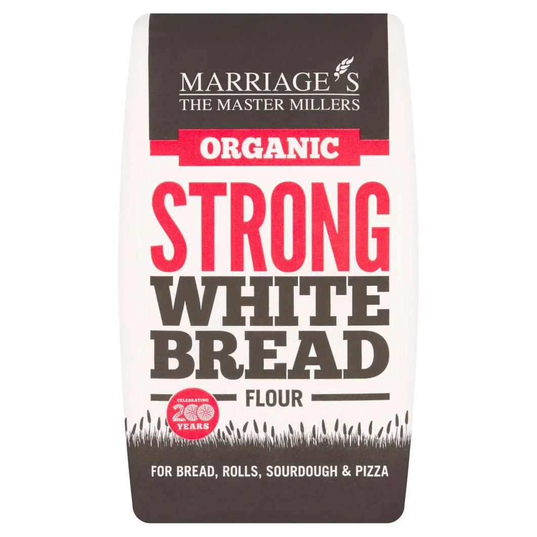 Marriage's Organic Strong White Bread Flour, 1kg