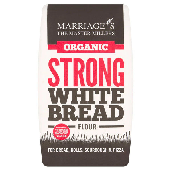 Marriage's Organic Strong White Bread Flour, 1kg