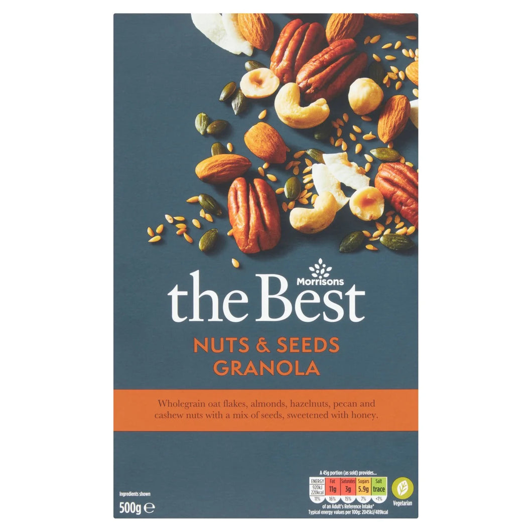 Morrisons The Best Nuts & Seed Granola 500g