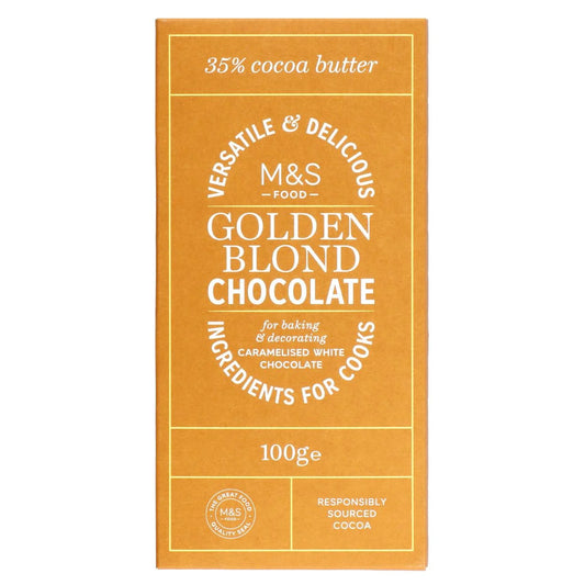 M&S Golden Blond Chocolate, 100g