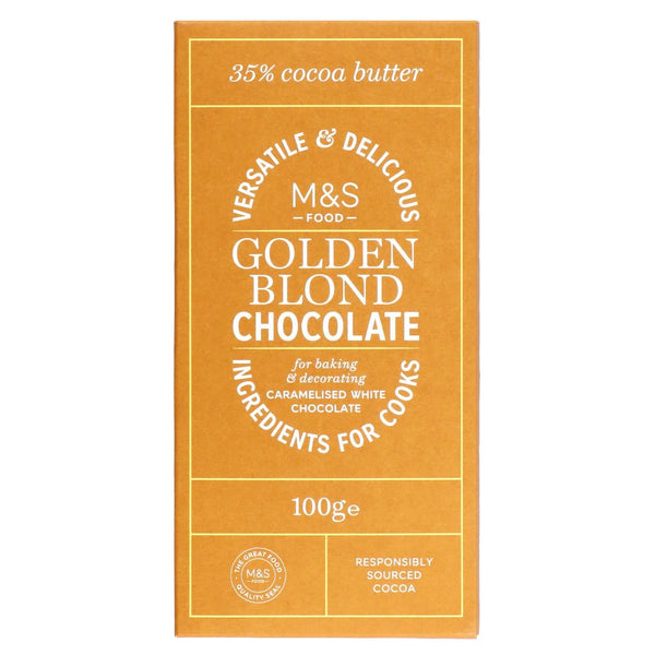 M&S Golden Blond Chocolate, 100g
