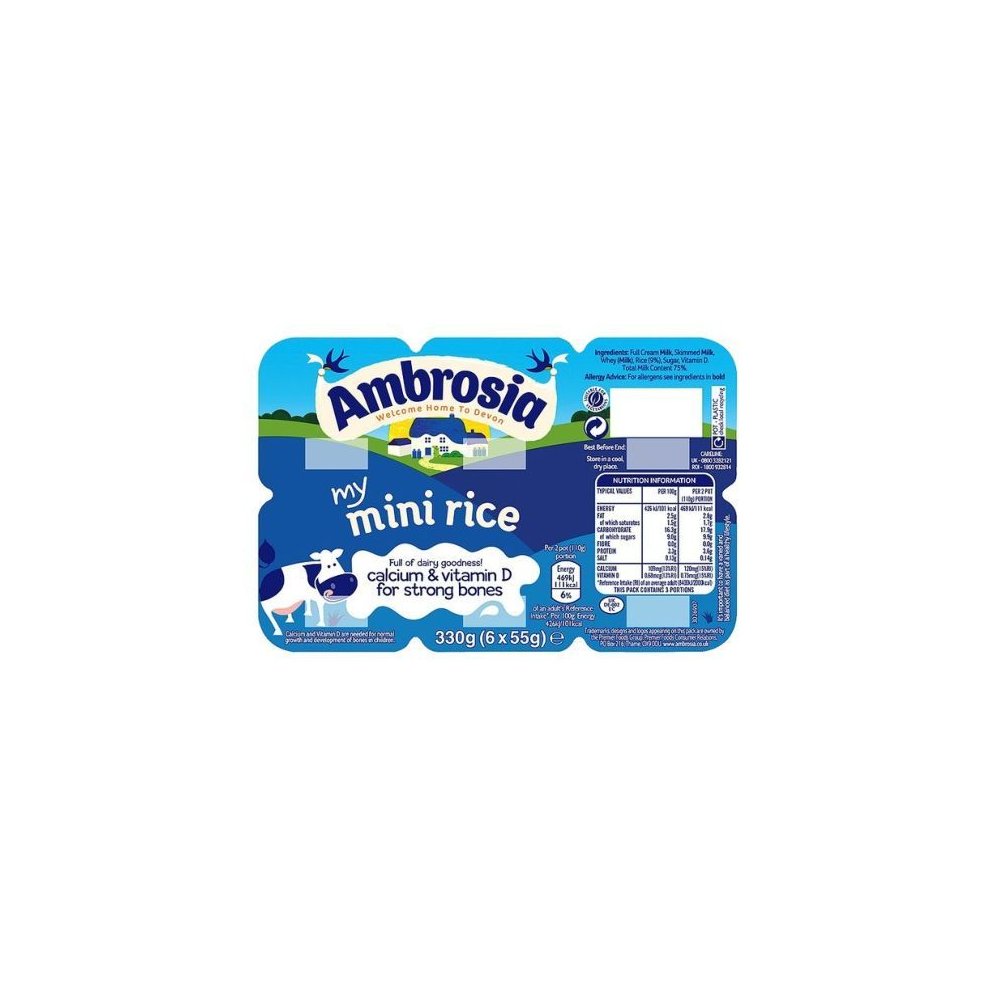 Ambrosia My Mini Rice 330g