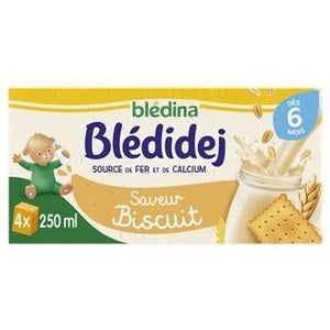 Bledina Bledi dej biscuite brick 4x25cl