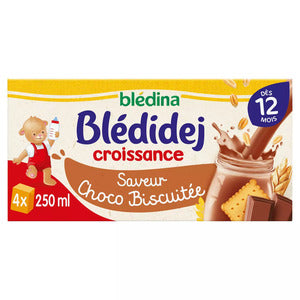 Bledina Bledi dej Croissance Chocolate and Biscuit 4x25cl
