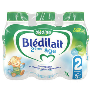 Bledina Bledilait 2e age Bouteille 6x500ml