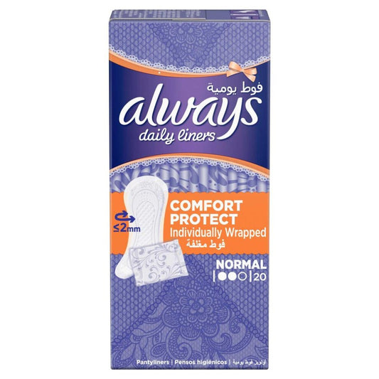 Always Dailies Fold &Wrap Normal Pantyliner 20PK