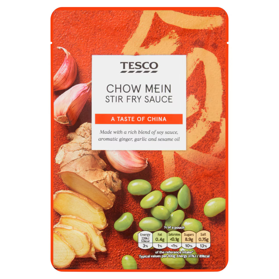 Tesco Chow Mein Stir Fry Sauce, 120g