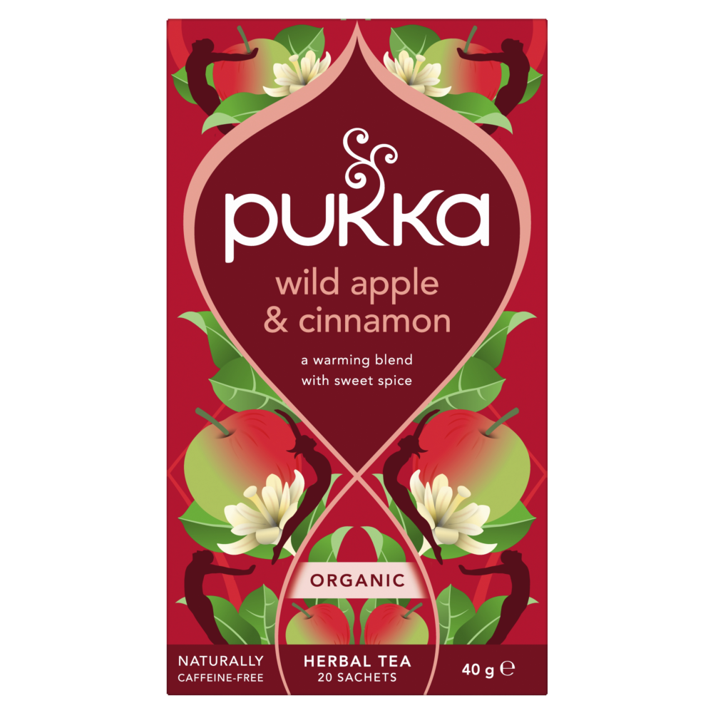 Pukka 20 Wild Apple & Cinnamon 40G