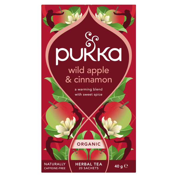 Pukka 20 Wild Apple & Cinnamon 40G