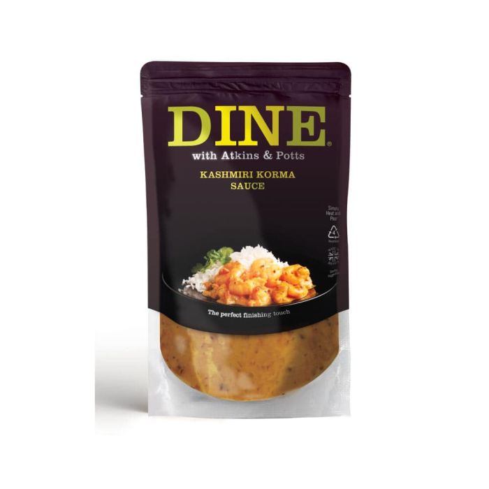 Atkins & Potts DINE IN Kashmiri Korma Sauce 350g