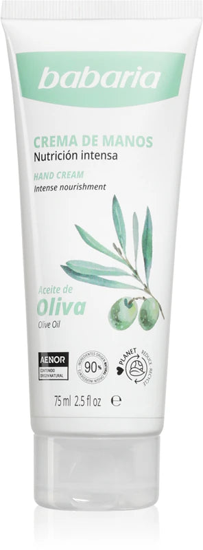 Babaria Olive Oil Intense Hydration Hand Cream 75ml